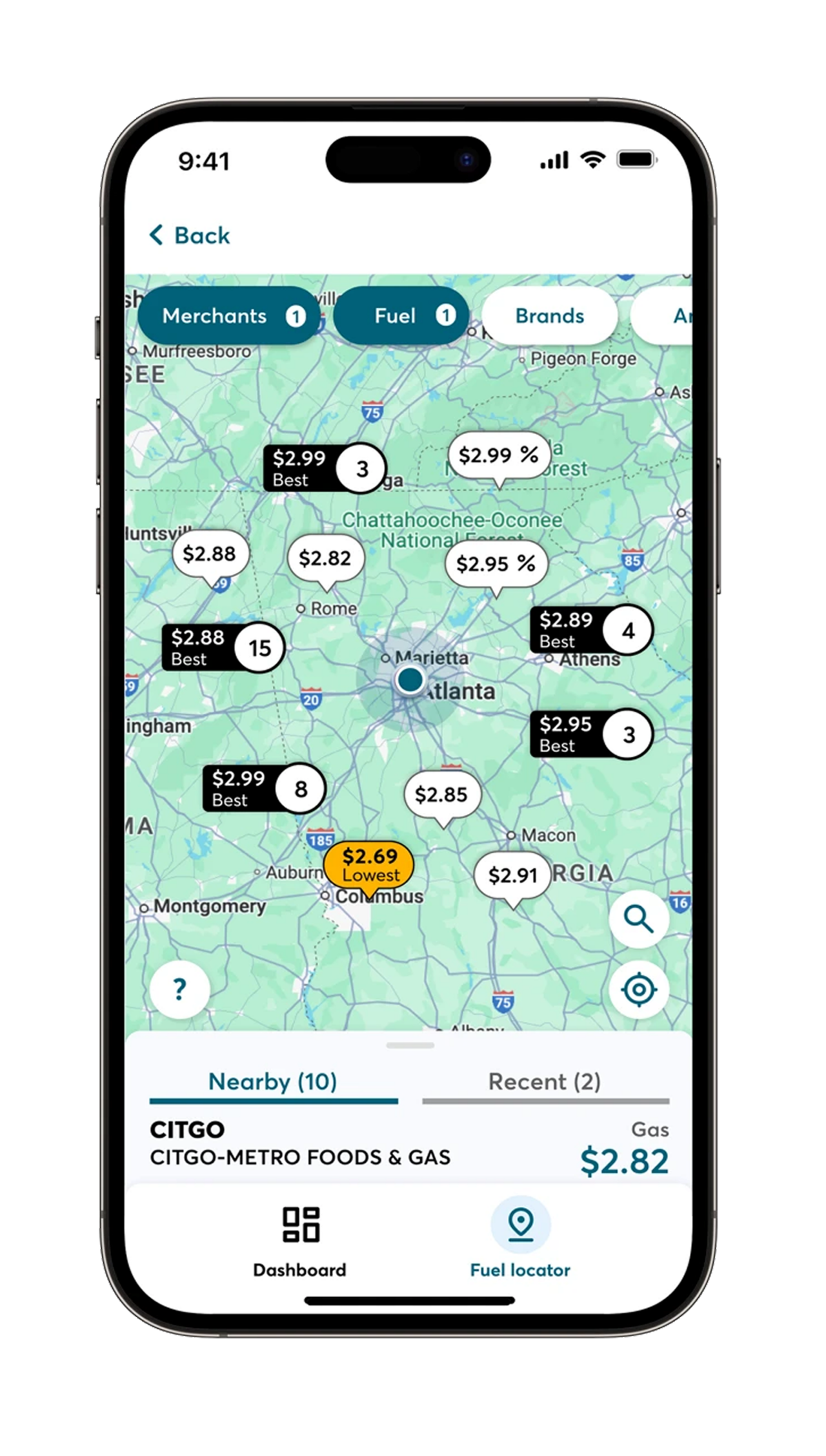 Driven Site Locator
